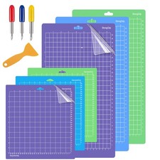6PCS Cutting Mats Compitable with Explore Air 24x12 inches, Muti-Colored