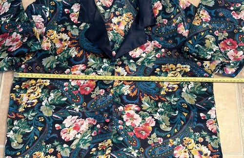 VICTORIA’S SECRET VTG Gold Label Floral Satiny Nightshirt M - Picture 8 of 12