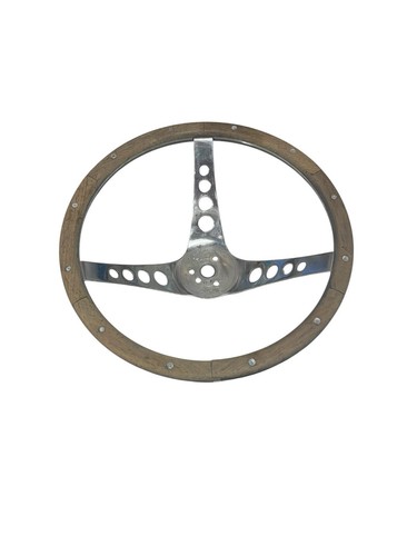 Vintage The 500 Wood Steering Wheel Superior Performance Products