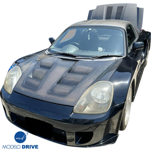 ModeloDrive Carbon Fiber WDS BAND Frunk Hood (front) MRS for MR2 Spyder Toyota - Picture 5 of 14