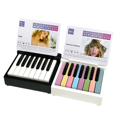 New Tay Piano Calendar 2025 Music Sheets Toy Piano Included Berry Fanatics - Picture 11 of 15