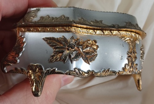 Vintage TAJ Import Klavier Schmuck Spieluhr Art Deco Japan funktioniert - Bild 4 von 11