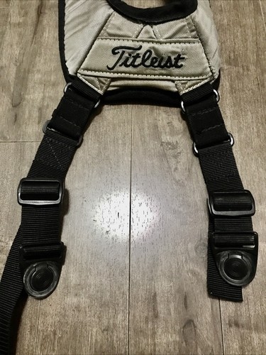 Titleist 4-Way Carry Bag Dual Shoulder Strap - Silver Beige - Picture 2 of 6