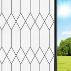 Window Privacy Film Frosted Stained Glass Decorative, UV Heat Blocking Static...
