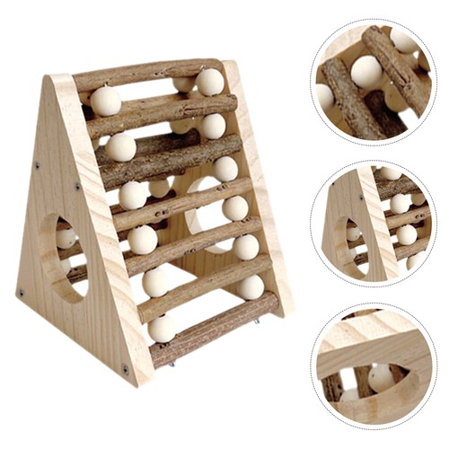  Hamster House - Small Animal Hideout With Climbing Ladder & Tunnel For Fun - Bild 1 von 12