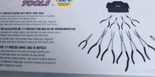 CARLYLE   PSP11 ,11PC. PLIER SET WITH TOOL BAG  ,, **also FREE w/purchase  **