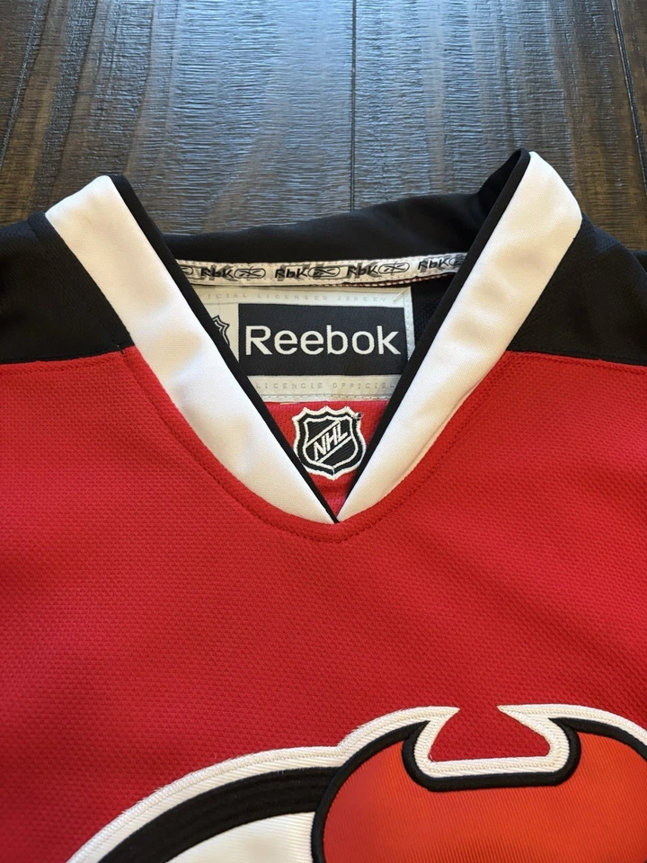 CAMISETA REEBOK CCM MARTIN BRODEUR NUEVA JERSEY DEVILS #30 PARA HOMBRE ROJA 54 NHL Foto 2 de 4