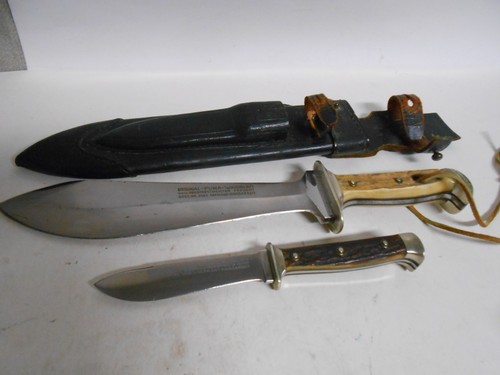 Puma Waidblatt PRE 64 Messer Super Set No.3588 & 3588 1/2 mit Scheide