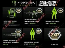 Call Of Duty: Black Ops 7 Monster Energy ❌️ 6 Codes ❌️ Full Set ❌️ Global ❌️ 