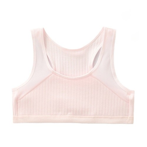 4pcs Teen Bra Girl Vest Cotton Training Bra Underwea Kids Sport Bra 8-14 Years - Picture 3 of 8