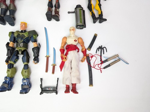 Hasbro Gi Joe Sigma 6 Action Figure Lot Of 5 - Duke Storm Shadow Zartan Rat - Picture 2 of 9