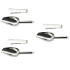 3 Sets Multifunktions-Eisschaufel Ice Clip Edelstahl-Eiswürfelschaufel