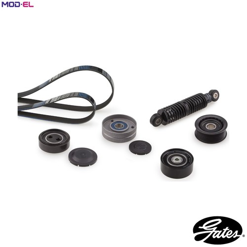 VRIBBED BELT SET K126PK2403 FOR SKODA VW AUDI A4/S4 A6/S6 A8/S8 ALLROAD 2.5L A6 - Picture 1 of 9