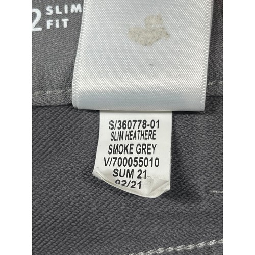 Banana Republic Traveler Slim Fit Smoke Gray Pants Mens 40x32 - Picture 6 of 8