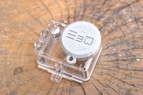 Lens Cap with Eyelet for Akaso EK7000 Action Cam Underwater Case - Protects Lens - Picture 5 of 6
