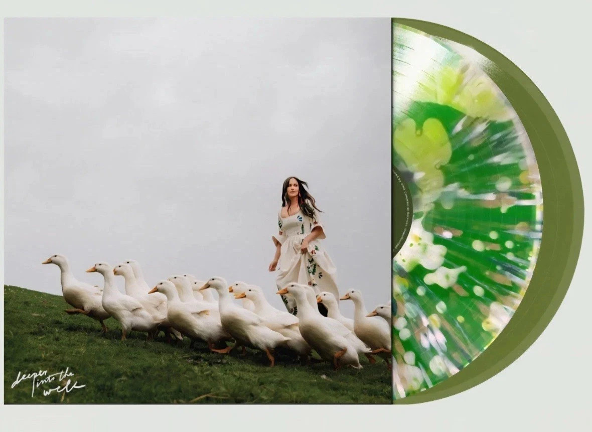 KACEY MUSGRAVES DEEPER INTO THE WELL BAD WORLD GREEN LIQUID VINYL DELUXE NEW