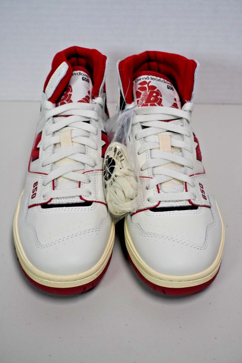 Aime Leon Dore x New Balance 650R White Red / BB650RE1 Sz 8 | eBay