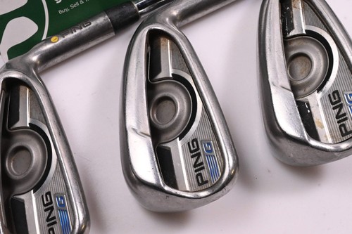 Ping G Series Irons / 4-8i / Yellow Dot / Regular Flex Ping AWT 2.0 Shafts - Picture 1 of 7