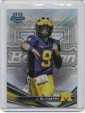 2022 Bowmans Best University Refractor J.J. McCarthy Michigan/Vikings QB #48
