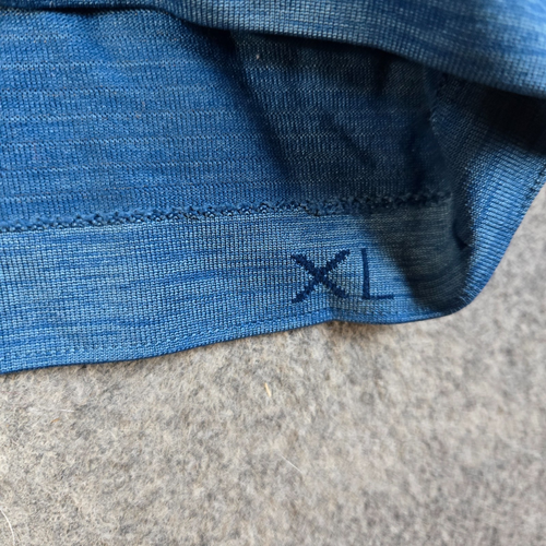 Lululemon Metal Vent Tech Shirt Herren XL Blau Meliert Kurzarm Athleisure - Bild 4 von 11