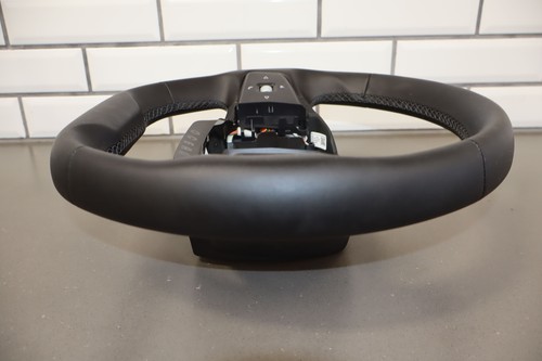 2023 Fisker Ocean One Black Leather Steering Wheel OEM - Picture 14 of 18