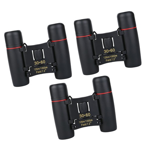 Mini Binoculars 30x60 High Definition Wide Viewing Portable Low Light Night NEW - Bild 9 von 24