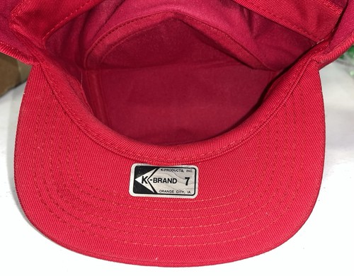 Vintage FS Seed Winter Trapper Hat Flaps K-Brand Fleece Fitted Size 7 NEW - Picture 4 of 4