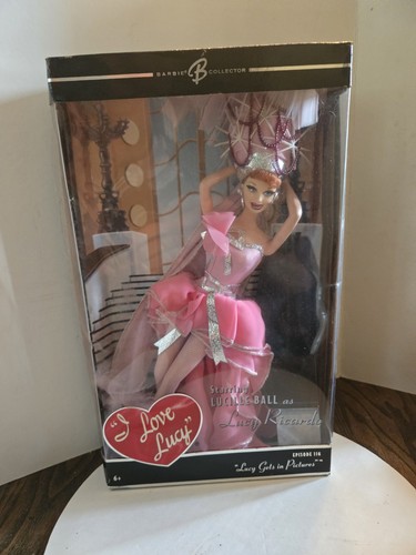 Mattel Barbie Doll "I Love Lucy" Episode #116 "Lucy Gets In Pictures 2006 New - Bild 3 von 8