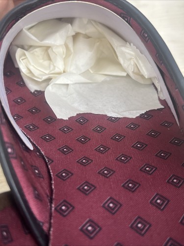 Slippers International Men’s 15 D Brown Hand Crafted 9260 Dress House Shoes - Picture 9 of 11