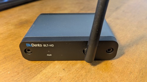 BluDento BLT-HD Bluetooth Receiver schwarz kabellos Musik HiFi - Bild 2 von 5