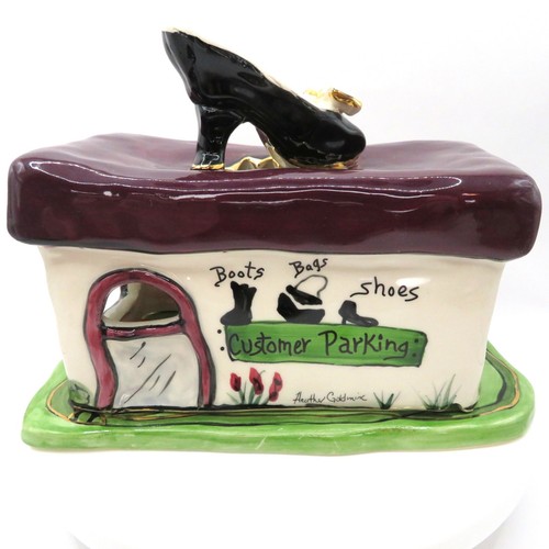 Blue Sky Clayworks 2003 The Perfect Fit Shoe Store Candle House Heather Goldminc - Bild 6 von 13