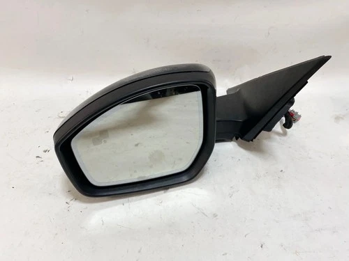 17-23 JAGUAR F-PACE LEFT DRIVER SIDE REAR VIEW MIRROR W/ BLIND SPOT GREEN OEM