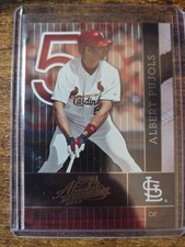 2002 Playoff Absolute Memorabilia Albert Pujols #134 St. Louis Cardinals MVP