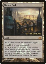 Maze's End -Foil Light Play MTG Promos: Prerelease Cards