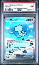 2024 POKEMON PAF EN-PALDEAN FATES SPECIAL ILLUSTRATION #232 BUBBLE MEW EX PSA 9