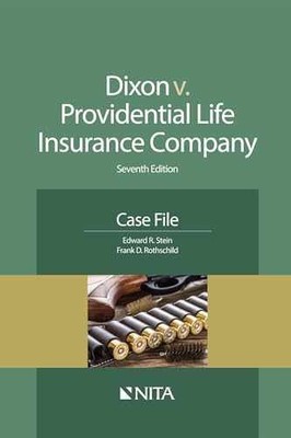 Dixon v. Providential Life Insurance Company: - Paperback, by Stein - Acceptable