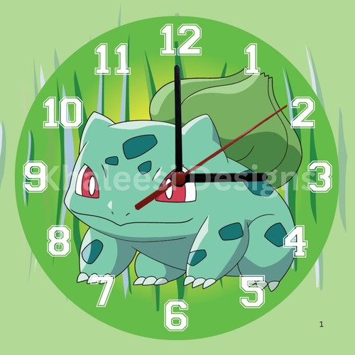 Exclusive Pokémon #001 Bulbasaur First Gen Wall Clock - Bild 7 von 9