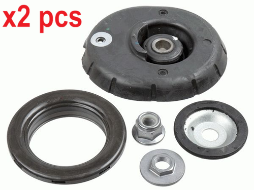 X2 PCS 803 023 REPAIR KIT, SUSPENSION STRUT SUPPORT MOUNT FITS FOR RENAULT CLIO - Picture 1 of 5