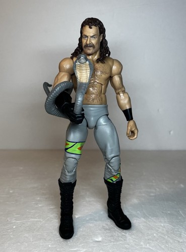 WWE Elite Legends Jake The Snake Roberts Series 13 Chase Complete - Picture 2 of 7