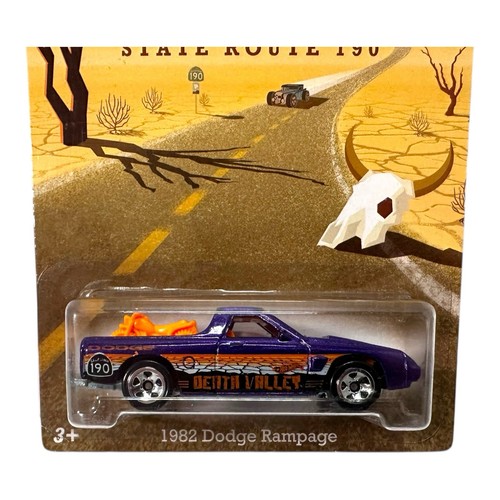 Hot Wheels Hw Road Trippin' State Route 190 - 1982 Dodge Rampage 23/32 Purple - Picture 3 of 12