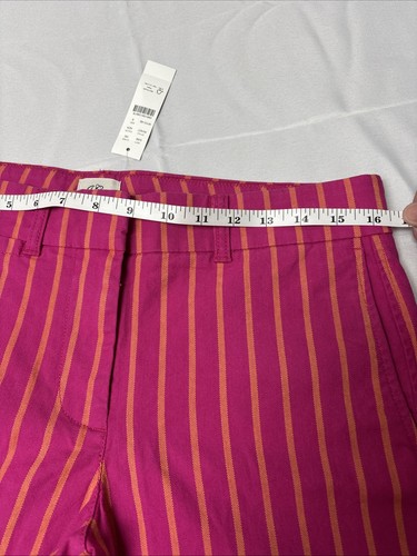 J.Crew NWT Women’s Shorts Size 6 Vibrant Pink Orange NEW Flattering - Picture 6 of 8