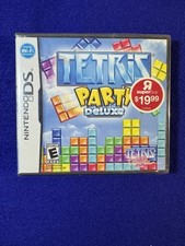 Tetris Party Deluxe (Nintendo DS, 2010) Complete CIB NDS