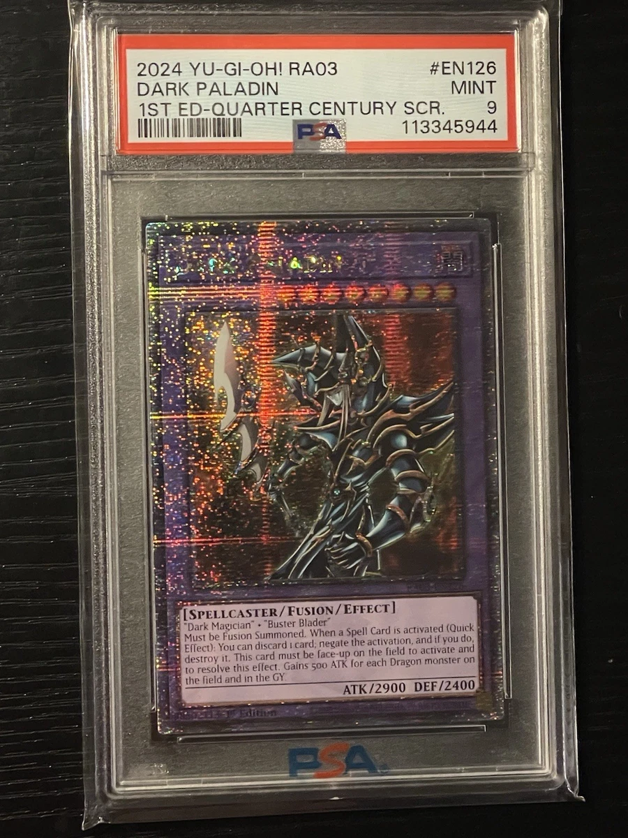 Dark Paladin Yu-Gi-Oh! TCG Professional Sports Authenticator (PSA
