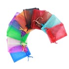  100 Pcs Gift Bag Drawstring Design Storage Presents Packaging Decorating Candy