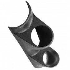 Auto Meter Black Textured Gauge Mount Dual 2-1/16" A-Pillar Pod for 90-96 300 ZX