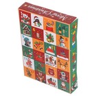 5 Stück leere Adventskalender-Boxen zum Befüllen von