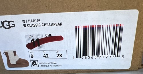 UGG CLASSIC CHILLAPEAK DAMEN STIEFEL WILDLEDER CHESTNUT US 11 /UK 9 /EU 42 - Bild 6 von 6