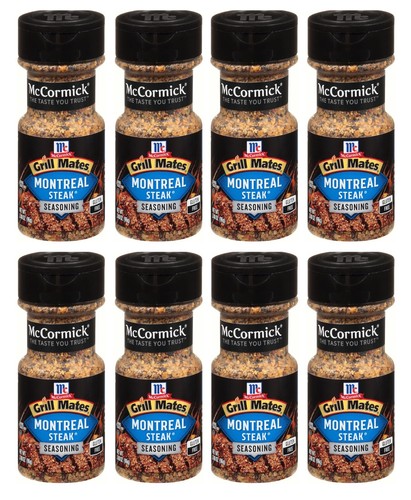 McCormick Grill Mates Montreal Steak Seasoning, 8-Pack, 3.4 oz - Premium Blend - 第 19/24 張圖片