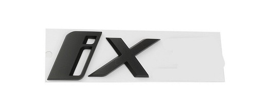 Black i3 iX iX3 Letters Trunk Rear Badge Sticker for BMW Pure Electric Vehicle - Bild 5 von 18