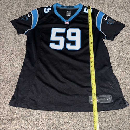 Carolina Panthers Jersey Womens Small Nike On Field NFL Football Luke Kuechly - Picture 9 of 10